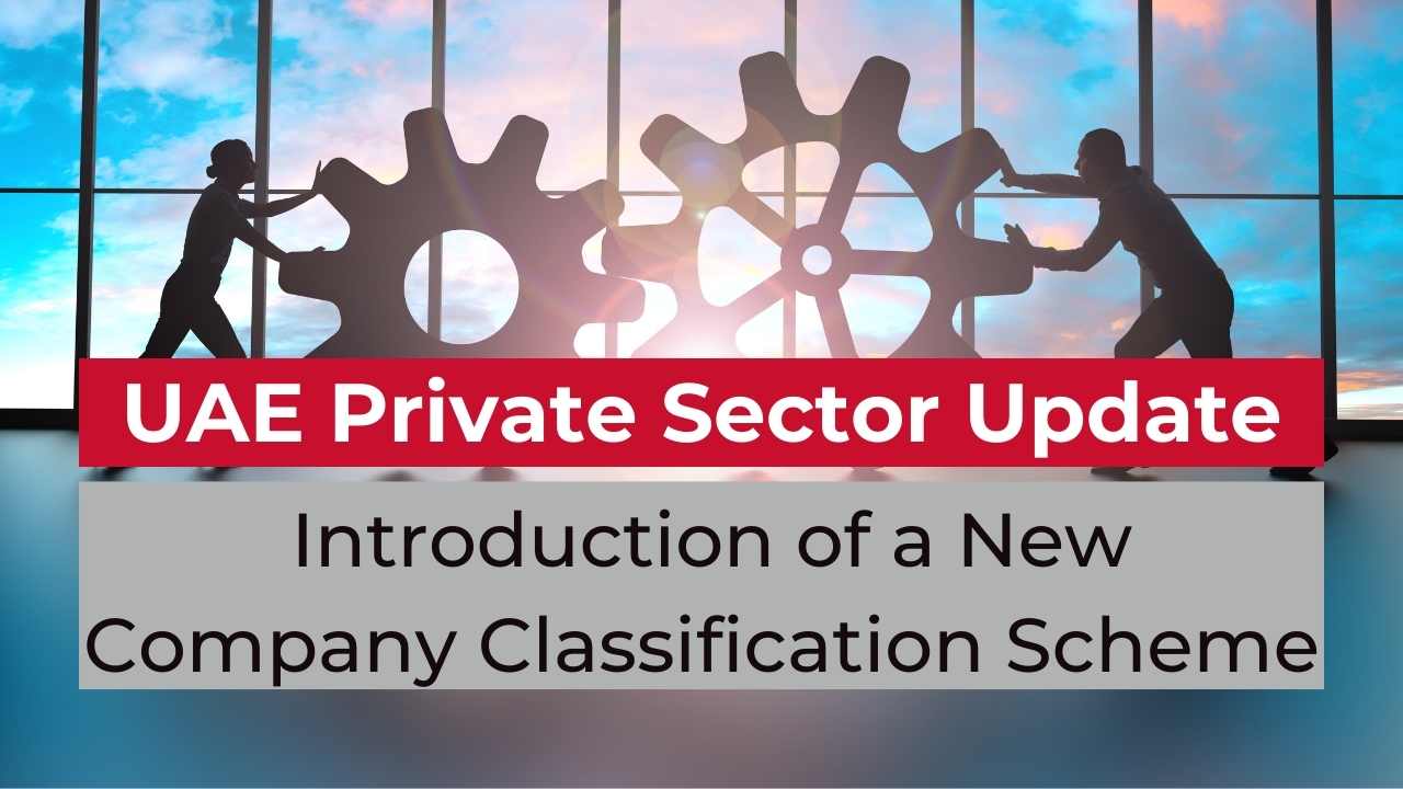 company classification scheme uae