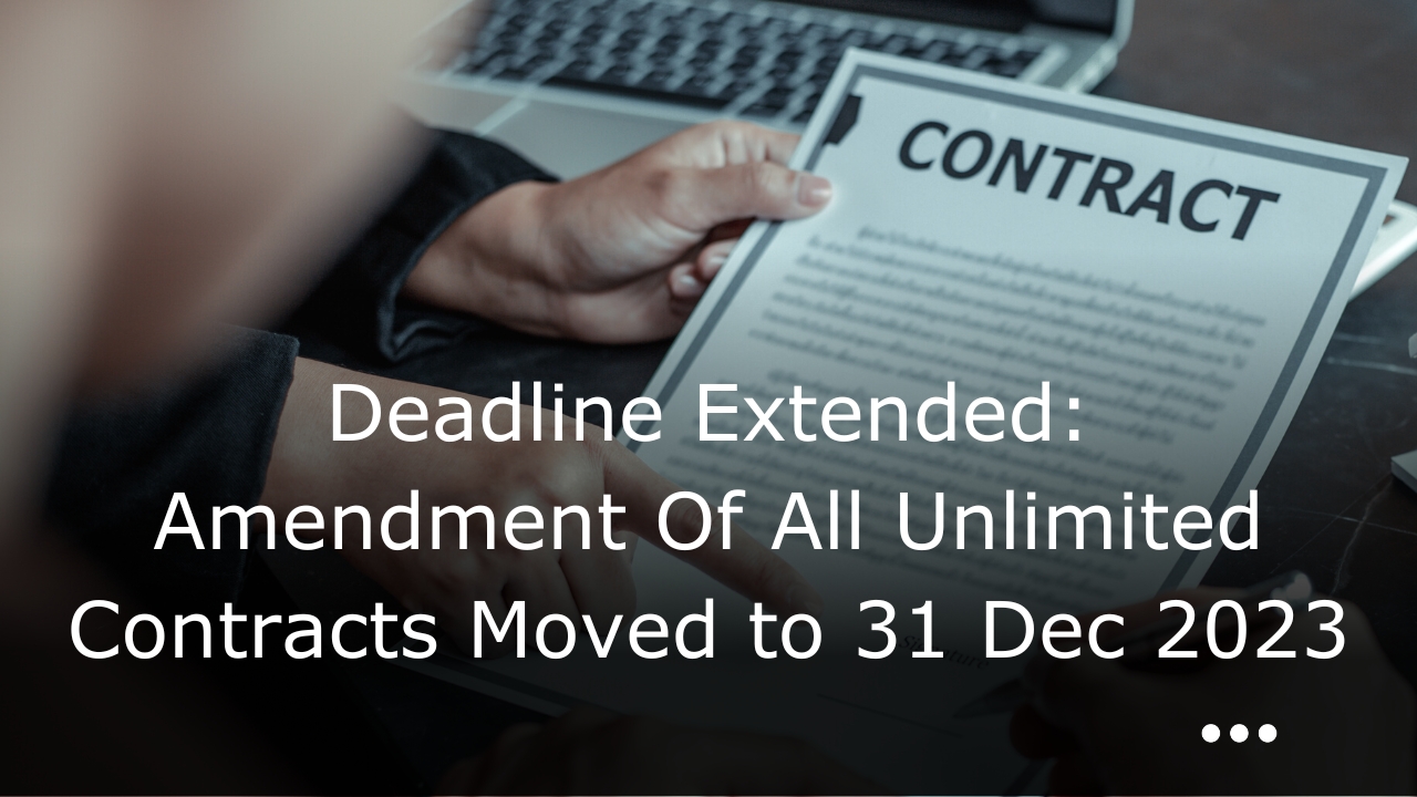 Contracts deadline, dubai unlimited contract, dubai limited contract deadline