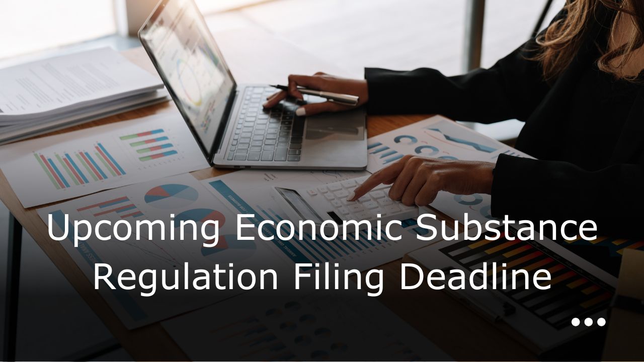 Economic substance regulation ESR